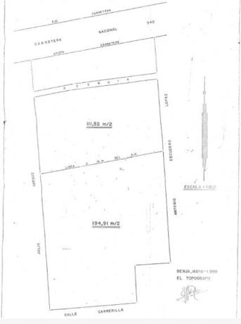 Terreno en calle Real
