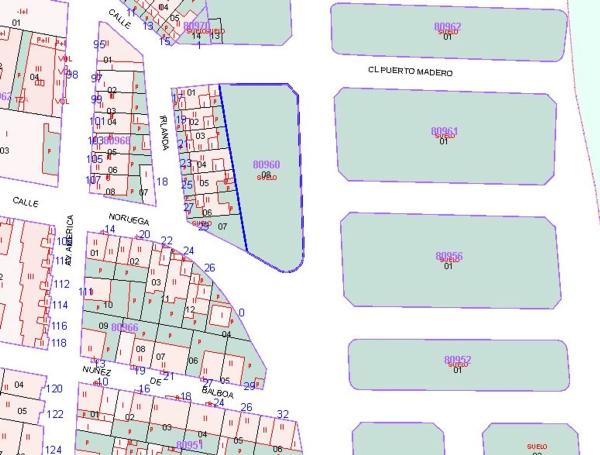 Terreno en Barrio Santo Domingo