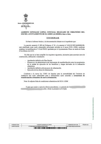 Terreno en camino del Alcor, 34