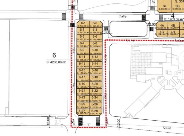 Terreno en calle Bach, 10
