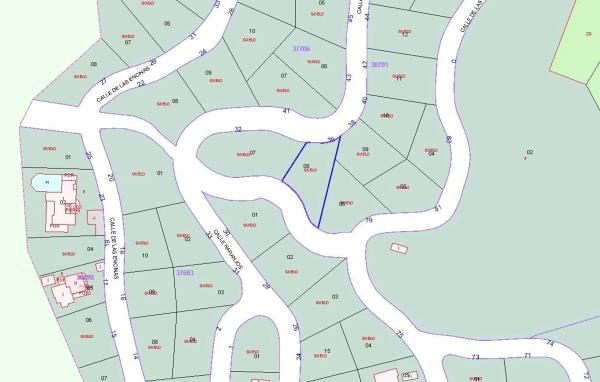 Terreno en calle los Naranjos, 36