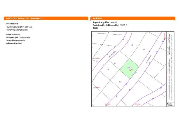 Terreno en calle de las Higueras, 63