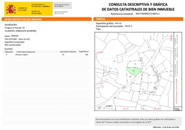 Terreno en calle la Judea, 16