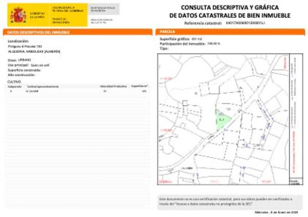 Terreno en calle la Judea, 16