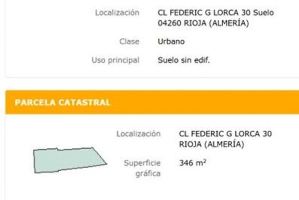 Terreno en calle Federico Garcia Lorca, 30