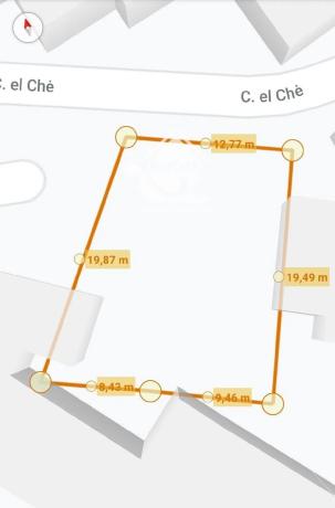 Terreno en calle el Chė