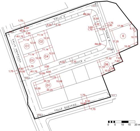 Terreno en calle Quevedo, 18