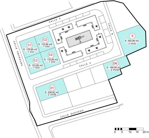 Terreno en calle Quevedo, 18