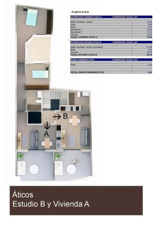 Ático en Barrio Centro - Muelle Pesquero