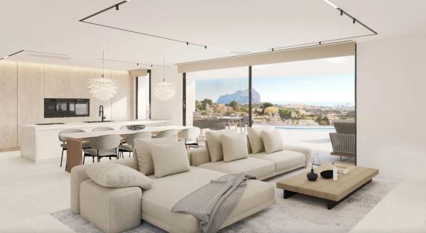 Idílico proyecto en Calpe con vistas