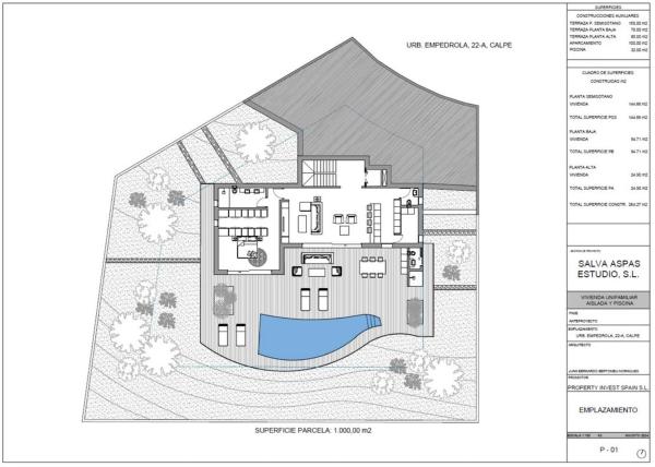 Idílico proyecto en Calpe con vistas