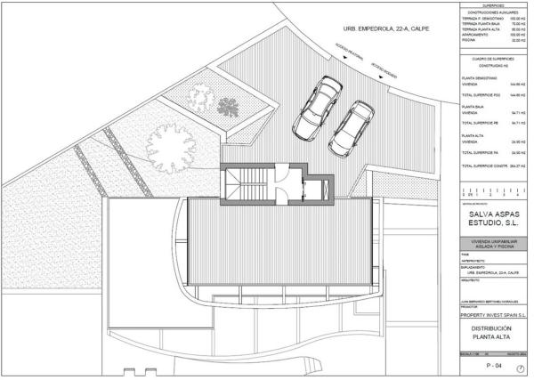 Idílico proyecto en Calpe con vistas
