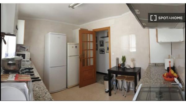 Chambre dans un appartement partagé à louer, Alicante.