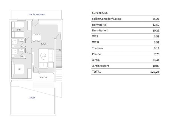 Piso en calle Wagner