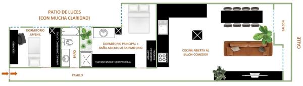 Piso en calle Mariano Benlliure, 104