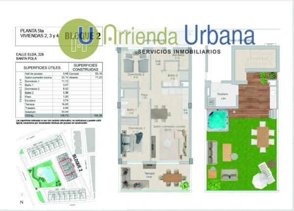 Dúplex en calle Elda