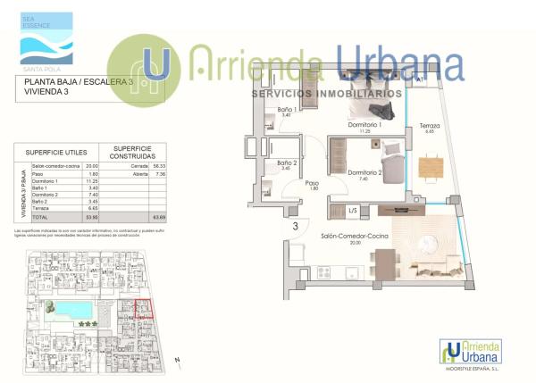 Piso en calle Lina Baño