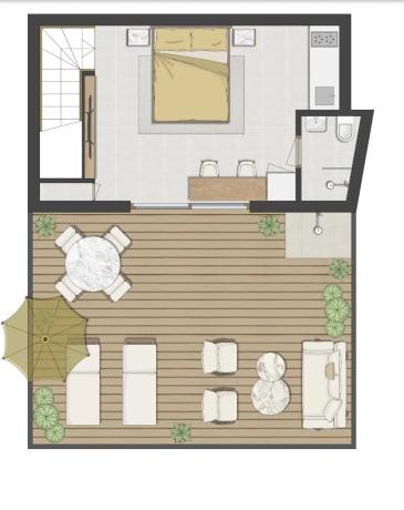 Ático en calle San Roque