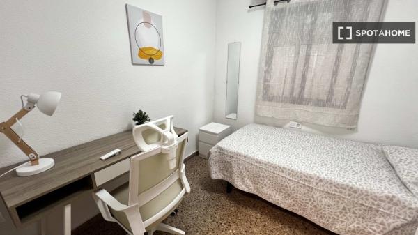Se alquila habitación en Burjassot, Valencia.