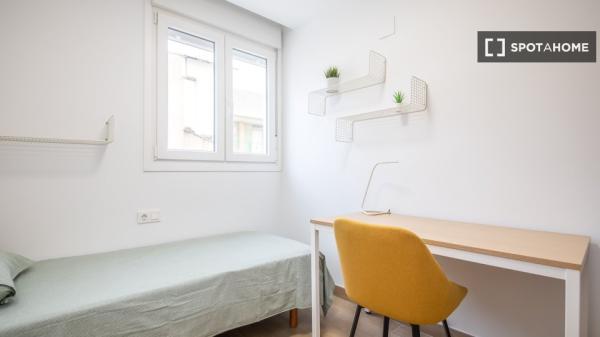 Pokój w mieszkaniu dzielonym z 5 sypialniami do wynajęcia w Burjassot