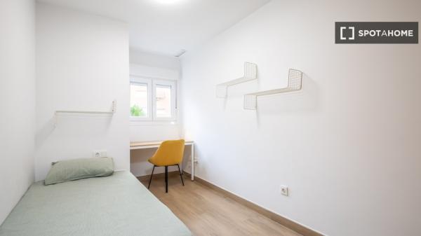 Pokój w mieszkaniu dzielonym z 5 sypialniami do wynajęcia w Burjassot