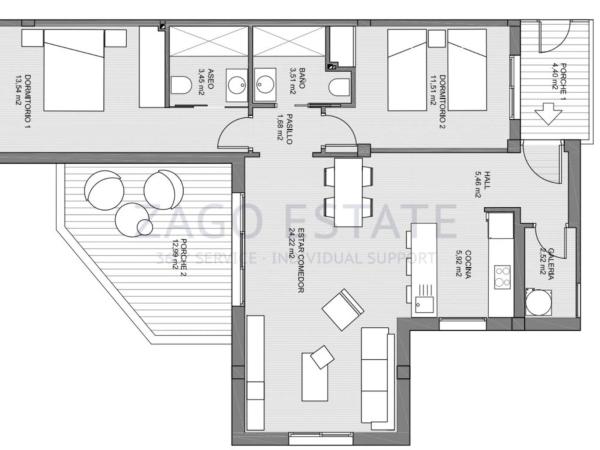 Piso en calle del Cantaueso