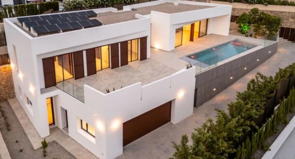 Moderna villa de lujo en La Fustera