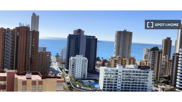 Apartamento de 2 dormitorios en alquiler en Benidorm