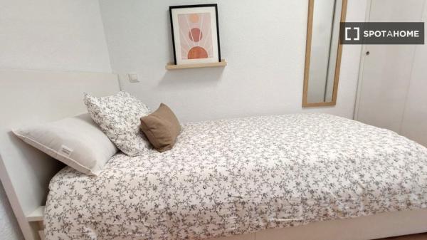 Habitación en piso compartido en madrid.