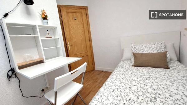 Habitación en piso compartido en madrid.