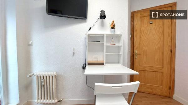 Habitación en piso compartido en madrid.