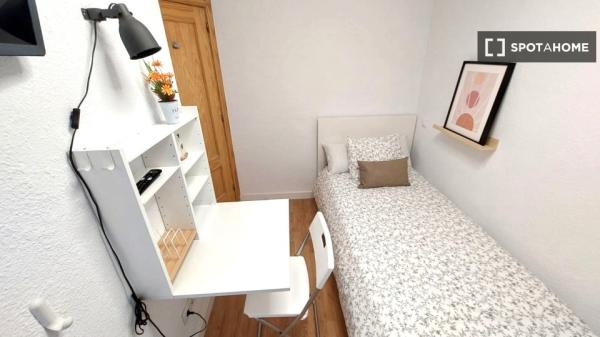 Habitación en piso compartido en madrid.