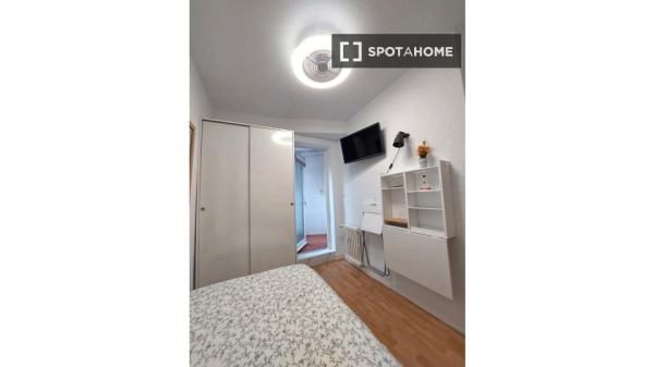 Habitación en piso compartido en madrid.