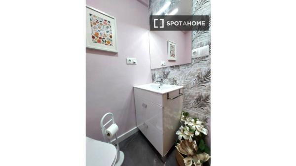 Habitación en piso compartido en madrid.