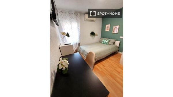Habitación en piso compartido en madrid.