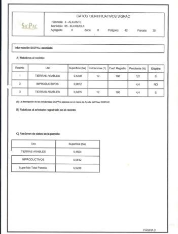 Terreno en La Marina