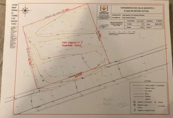 Terreno en Coveta Fumà, Calle Sagunt, 3