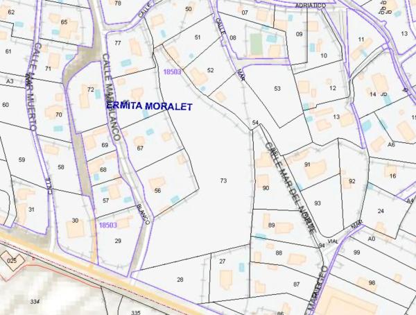 Terreno en calle Mar Blanco