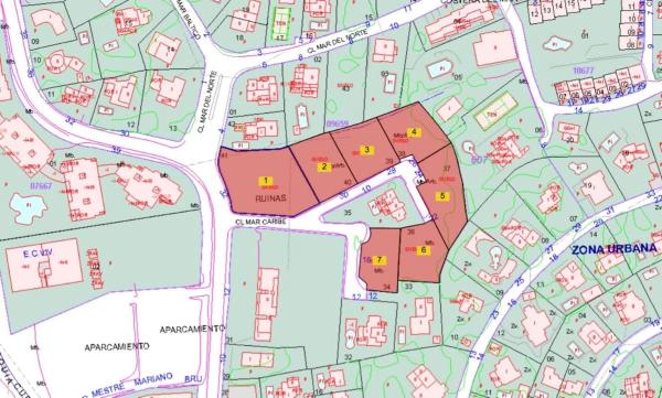 Terreno en calle Mar Caribe