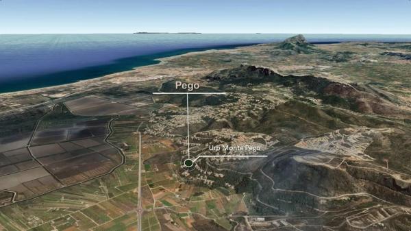 Terreno en avenida Pego