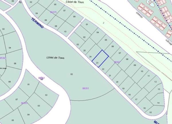 Terreno en via Sense Nom