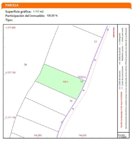 Terreno en Casco urbano