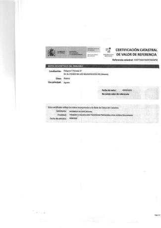 Terreno en Partida Boquera, km 2