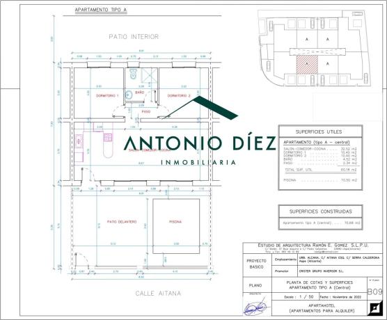 Terreno en Pedanías Oeste