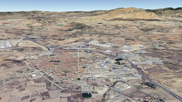 Terreno en avenida de Alicante