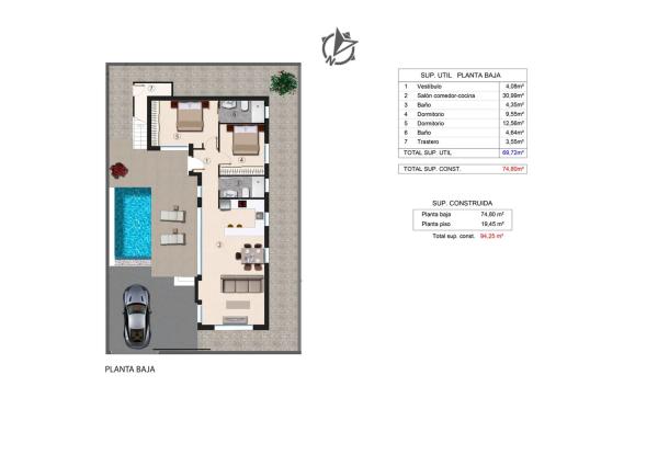 Casa independiente en calle Rio Ulla, 7