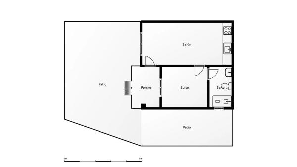 Casa independiente en avenida Laguna Azul, 1