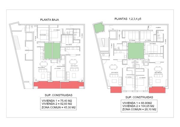 Edificio de uso mixto en calle camilo flammarion, 20