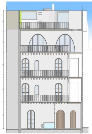 Edificio de uso mixto en calle Belando