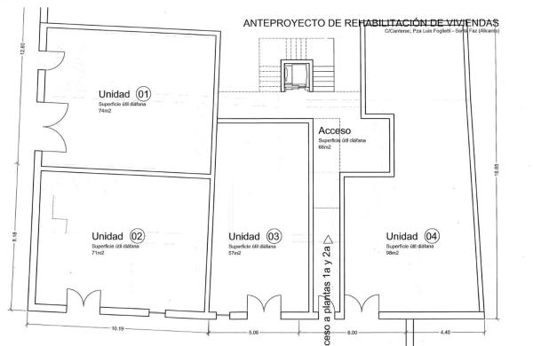 Edificio residencial en plaza Luis Foglietti s/n